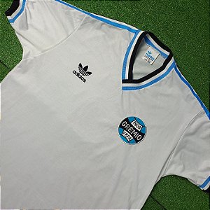 Camisa Grêmio 1983 Branca Retrô - #6 - Tam GG