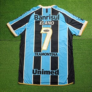 Camisa Grêmio 2013 Tricolor Libertadores - #7 Elano - Tam M