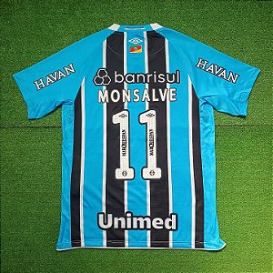 Camisa Grêmio 2025 Tricolor - #11 Monsalve - Tam M