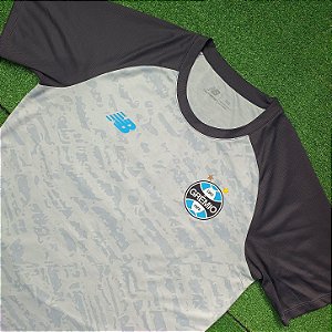 Camisa Grêmio 2026 Treino Cinza - Tam G
