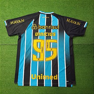 Camisa Grêmio 2026 Tricolor - #95 Vinícius - Tam GG
