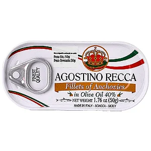 Anchovas Sicilianas Agostino Recca 50gr