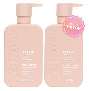 Kit Shampoo e Condicionador Monday Haircare Repair - 355ml
