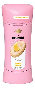 Desodorante Dove Crumbl Lemon Glaze Torta Limão Sem Aluminio Lemon Glaze