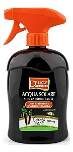 Bronzeador Delice Solaire - Acqua Solare Carota Nera 500ml