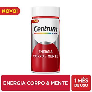 Centrum Energia Corpo & Mente - Suplemento Multivitamínico
