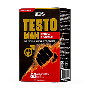 Testo Man - Suplemento Alimentar Testona Evolution - 60 comprimidos