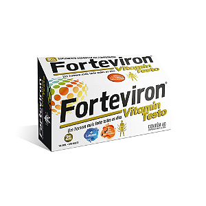 Forteviron Vitamin Testo - Suplemento Alimentar para Homens / 60 comprimidos