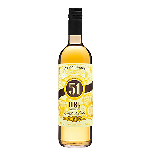 Cachaça 51 Mel com Toque de Limão - 740 ml