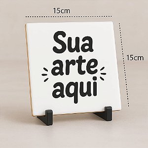 Azulejo Decorativo 15x15 cm - Churrasco Área Gourmet