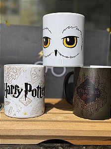 Canecas Harry Potter 325ml - Coleção Mágica