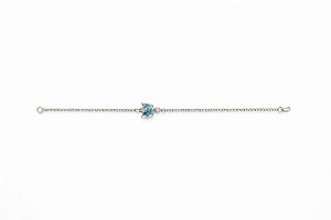 Pulseira Borboleta Azul Elinho - Prata 925