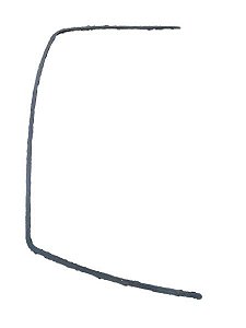 BORRACHA PARA-BRISA | CLIO RT 1997