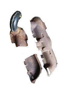 KIT DEFLETOR COLETOR ESCAPAMENTO | CLIO RT 1997