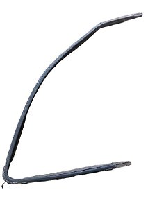 BORRACHA CANALETA PORTA DIANTEIRA DIREITA | TIPO 1.6 IE 1995