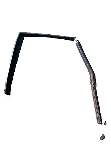 BORRACHA CANALETA VIDRO PORTA TRASEIRA ESQUERDA | POLO CLASSIC 1.8 1997