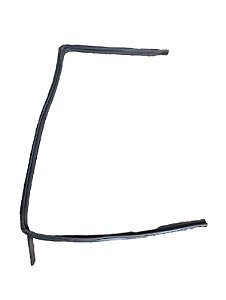 BORRACHA CANALETA PORTA DIANTEIRA ESQUERDA | ESCORT SW GLX 1998