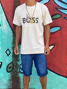 Camiseta Boss com Estampa Exclusiva