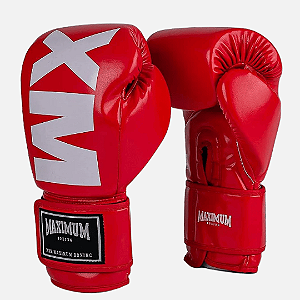 Luva Vermelha MXM Power Face Maximum