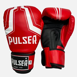 Luva Vermelho e Branco Iron Pulser