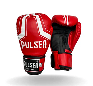Luva Vermelho e Branco Iron Pulser