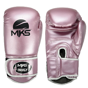 Luva MKS Energy Rosa Brilhante