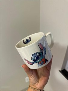 caneca stich azul