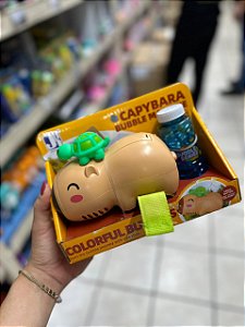 Bolha de sabao capivara