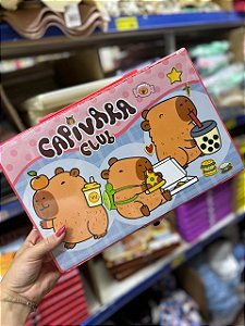 Estojo de pintura capivara