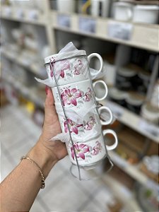 Jogo xicaras 4 peças