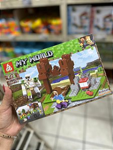 Lego my world 123 peças marrom