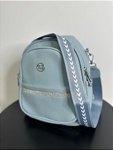 Bolsa mochila azul