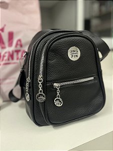Bolsa mochila preta