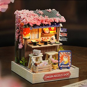 miniatura de estabelecimento sakura a loja de macarrão