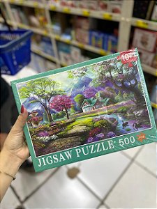 Quebra cabeça 500 peças