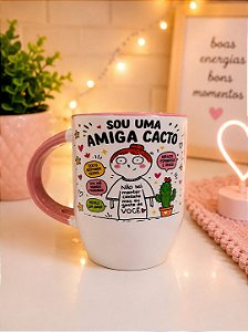 Caneca amiga cacto