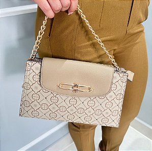 Bolsa Alça Corrente Monograma Cristal Chenson