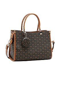 Bolsa Camilla Monograma Elegante Chenson