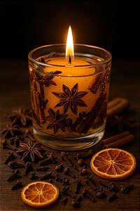 Vela Luminária - Mandarin e Especiarias - 60g