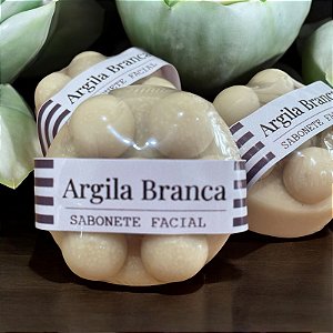 Sabonete Facial - Argila Branca 50g