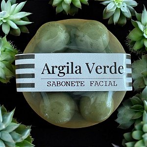 Sabonete Facial - Argila Verde 50g