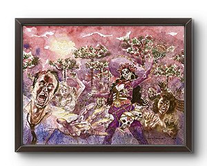 Arte original da Zombie Walk 2026