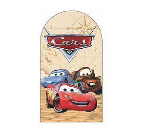 Painel De Decoração Romano - Personagens - 2m X 1m  Carros