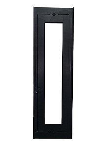 Vitro Capelinha Alumínio Preto 130 Cm Linha Veneza