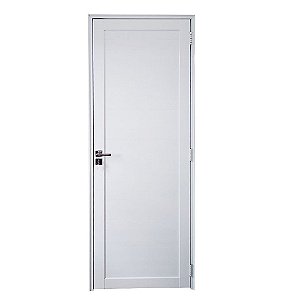 Porta Lambril de Alumínio Branco Com Maçaneta Premium Linha 30