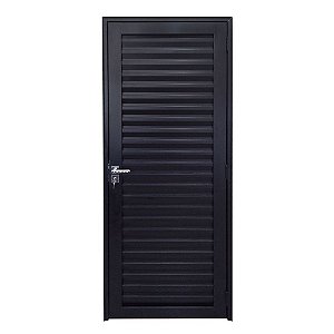 Porta Palheta de Alumínio Preto Maçaneta Premium Linha 30