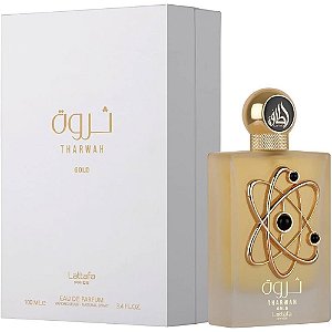 Perfume Árabe Lattafa Tharwah Gold Original - 100ml