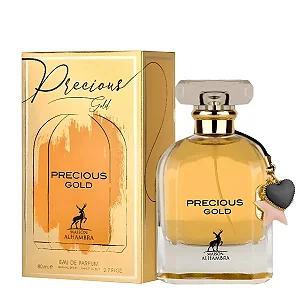 Perfume Maison Alhambra Precious Gold EDP Feminino 80ml árabe original