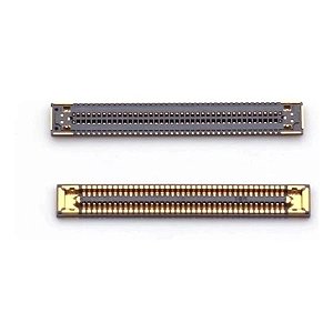 Kit 5 Conectores FPC Compatível Samsung Galaxy A02 M12 A12 A32 A52 A72 Alta Qualidade