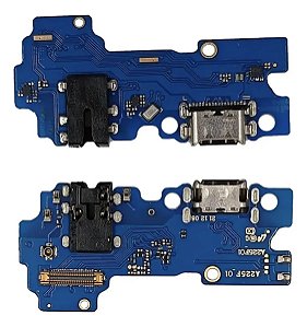 Placa Conector de Carga Compatível Galaxy A22 4G A225 USB Microfone Envio Rápido